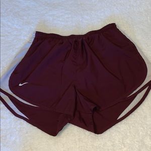 Maroon Nike Shorts
